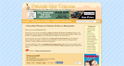 Desktop Screenshot of phrase-qui-tue.com